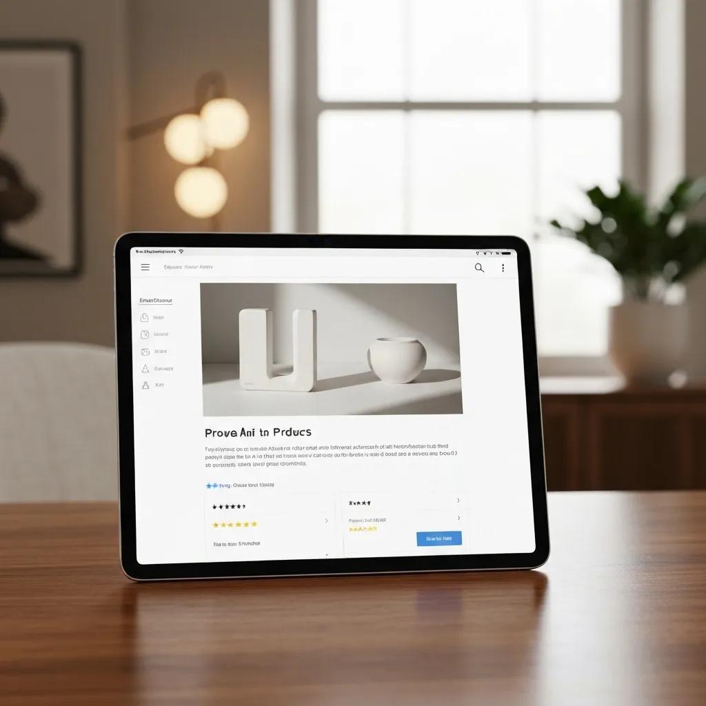 Optimized Shopify product page showcasing key elements for SEO success