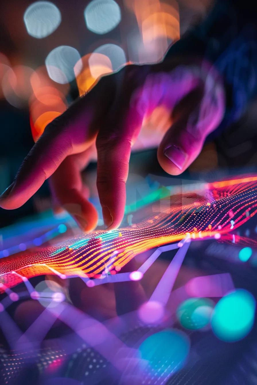 Clear visualization of Core Web Vitals metrics: loading speed, visual stability, and interactivity