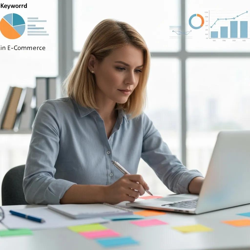 Individual conducting keyword research for Shopify product descriptions
