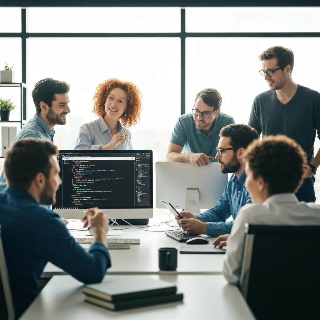 A team of Shopify experts working together to solve app integration challenges