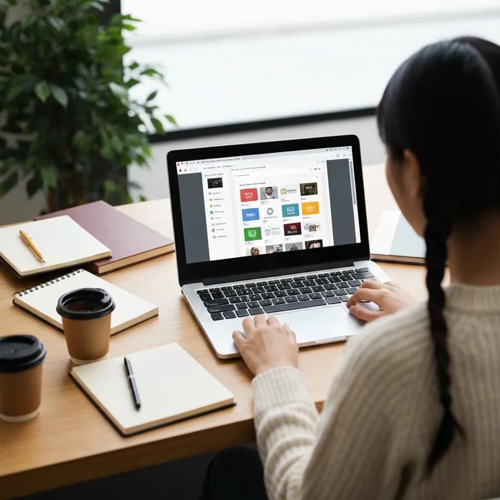 Developer customizing WordPress site with plugins and themes