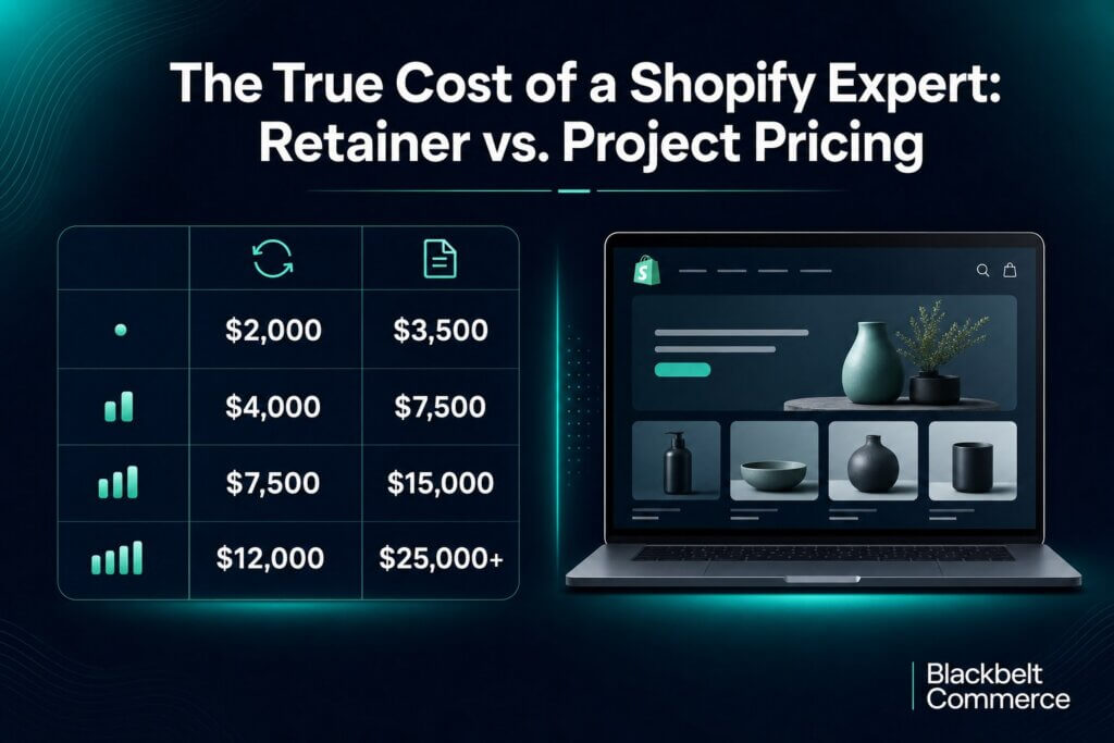 shopify expert cost &mdash; Blackbelt Commerce