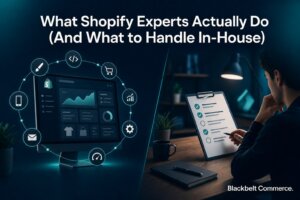 what does shopify expert do — Blackbelt Commerce