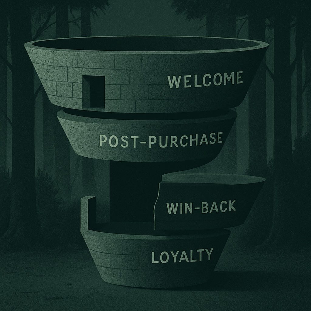 You Have Klaviyo. You Don't Have a Retention System. — supporting illustration